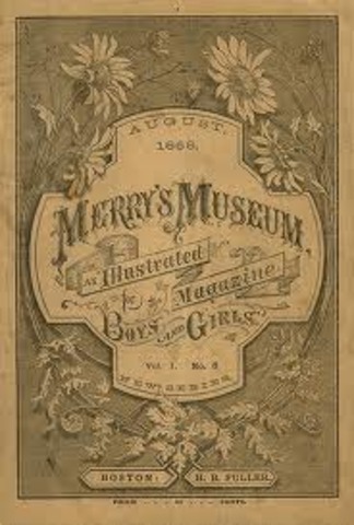 Hired as publisher for "Merrys Musem"