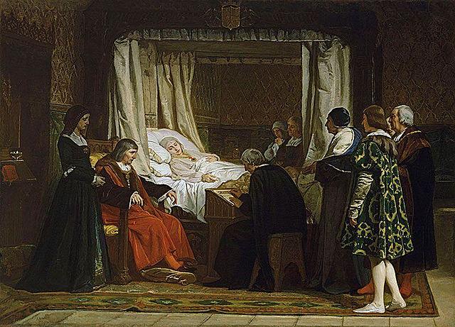 Elizabeth I dies