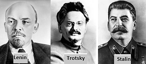 A DISPUTA ENTRE STALIN E TROTSKY
