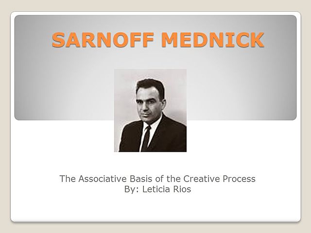 Teoría asociacionista de la creatividad