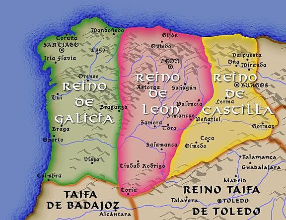 THE KINGDOM OF CASTILLA ANNEXES THE KINGDOM OF LION