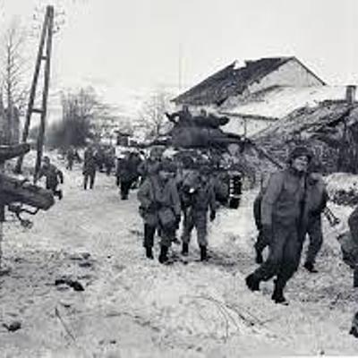 Timeline: The Germans launch a large attack in the Battle of the Bulge. They lose to the Allies sealing the fate of the German army.  1944