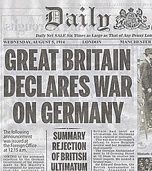 Britain and France declare war.