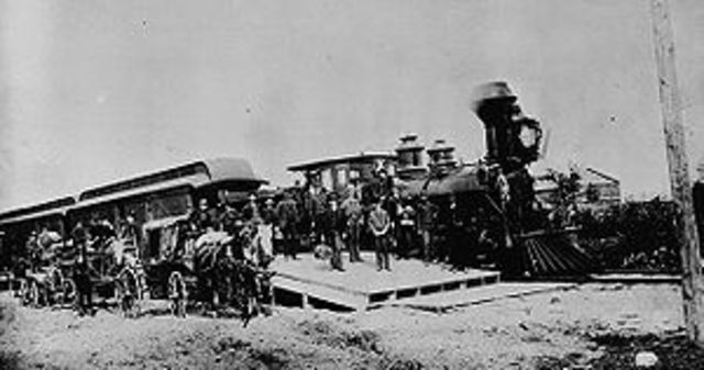 Canada's first train