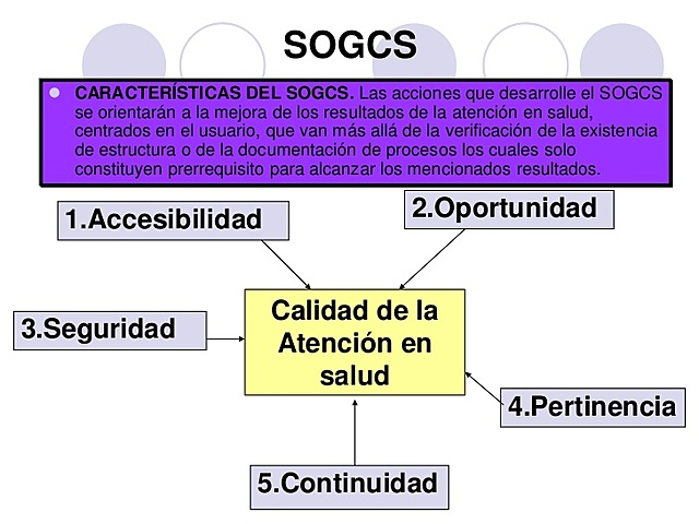 Caracteristicas Del sistema Obligatorio De garantia De Calidad En Salud