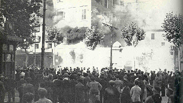 Segunda crisis (II): Semana Trágica de Barcelona