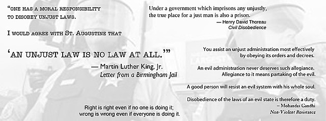Dr. King’s: “Letter from a Birmingham Jail” (African Americans)