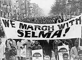 March from Selma, Alabama (African Americans)