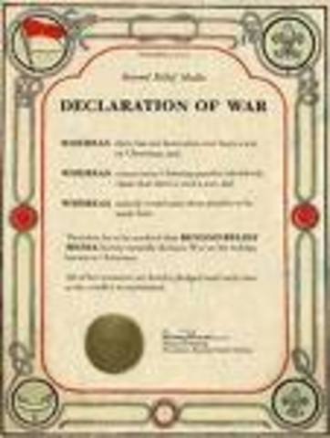 American Declaration Of war