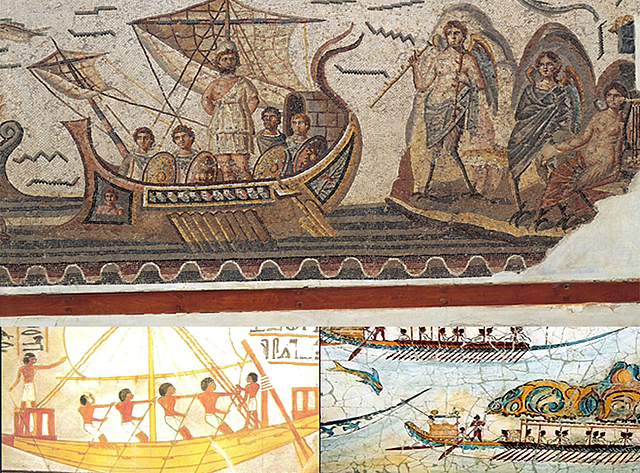 Viajes en Grecia, Babilonia, etc.