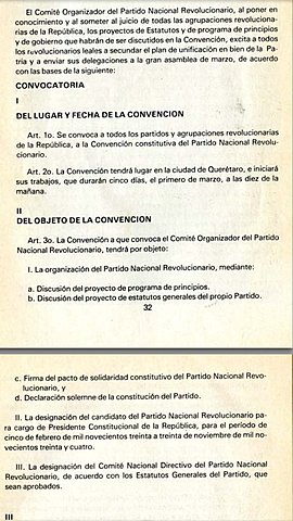 Proyecto de estatutos