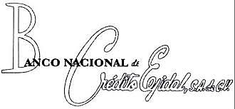 1935 Banco Nacional de Crédito Ejidal S. A. de C. V
