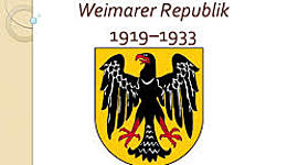 Timeline: Die Weimarer Republik