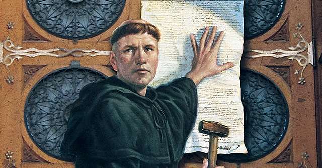 95 tesi alle porte della cattedrale