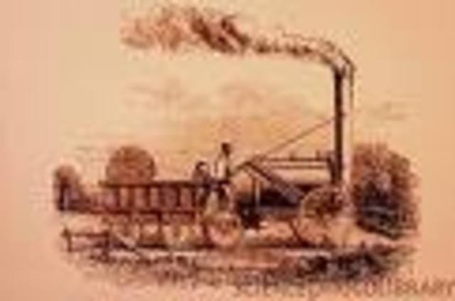 George Stephenson constructs first successful steam locomotive