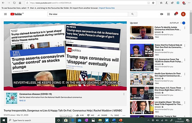 #2.  Rachel Maddow - MSNBC (Recommendation No. 2)