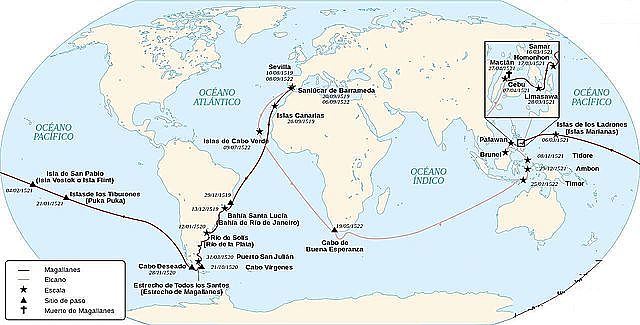 CIRCUNNAVEGACIÓN MAGALLANES-EL CANO