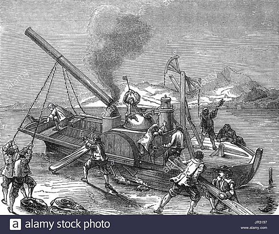 Premier Bateau à vapeur