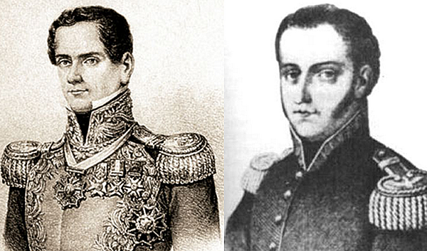 Santa Anna vs Agustín de Iturbide