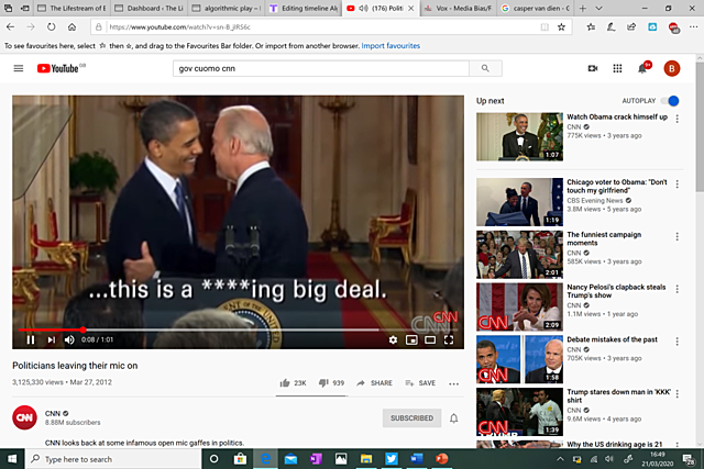 #21. Politicians leaving their microphone on (Recommedation No. 2)