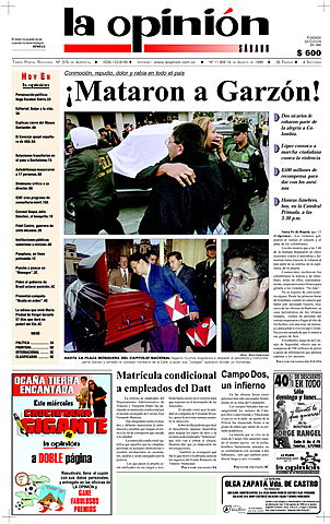 Asesinato de Jaime Garzón