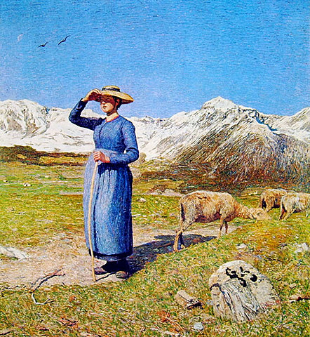 MEZZOGIORNO SULLE ALPI (GIOVANNI SEGANTINI)