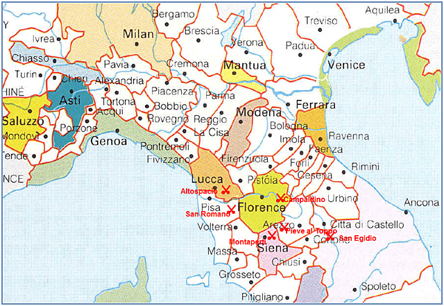 Comunas Urbanas Italianas