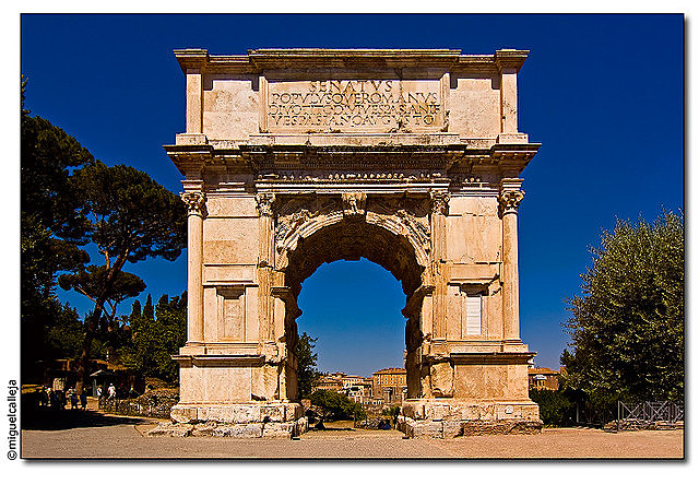 Arco de Tito. Roma.