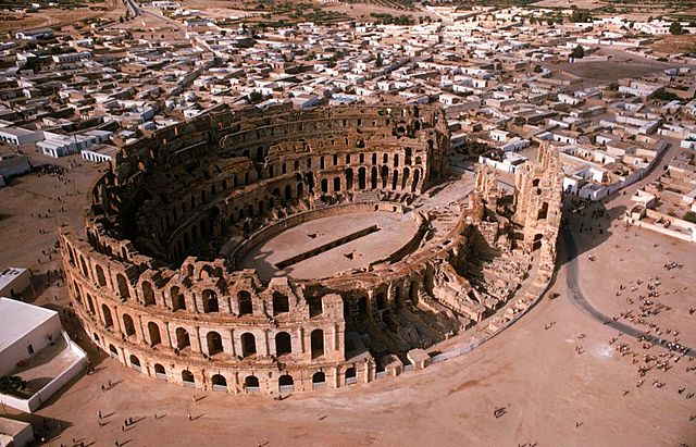 Anfiteatro. El Djem (Túnez)
