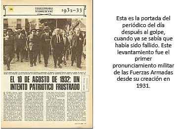 Golpe de Estado del general Sanjurjo o Sanjurjada