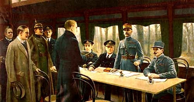 Finaliza la Primera Guerra Mundial.