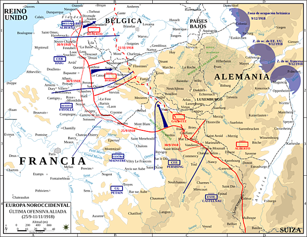Fin del frente oriental