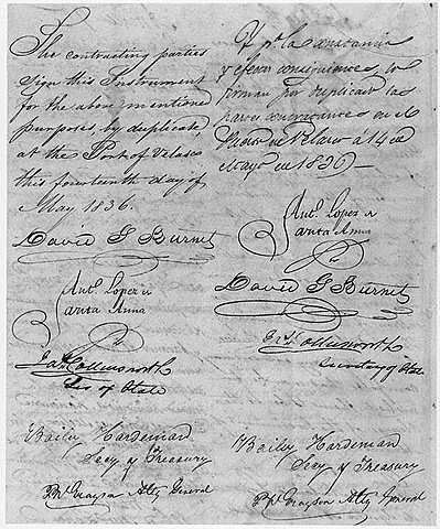 firman los tratados de Velasco