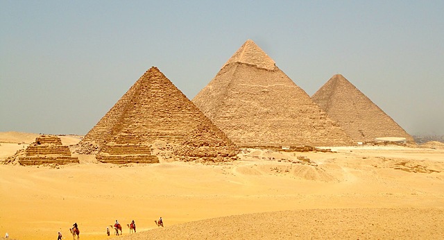 Las piramides de Giza