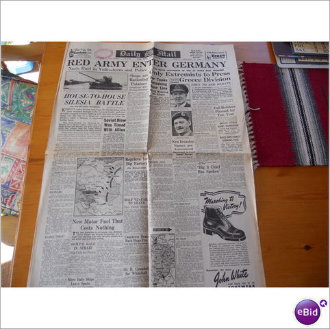 Red Army enters Germany,