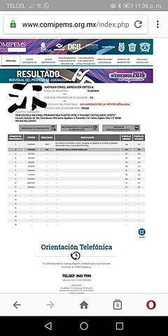 I get the results of my comipems exam