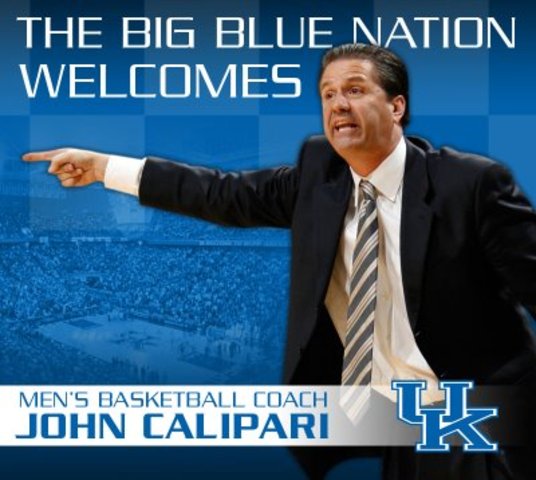 John Calipari is hired at Kentucky