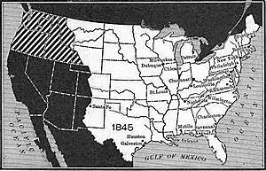 La anexión de Texas