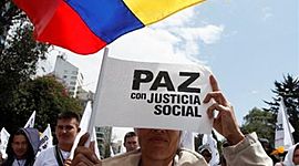 Timeline: PAZ, RECONCILIACIÓN Y TERRITORIO.