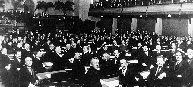 Creación de la Sociedad de Naciones
