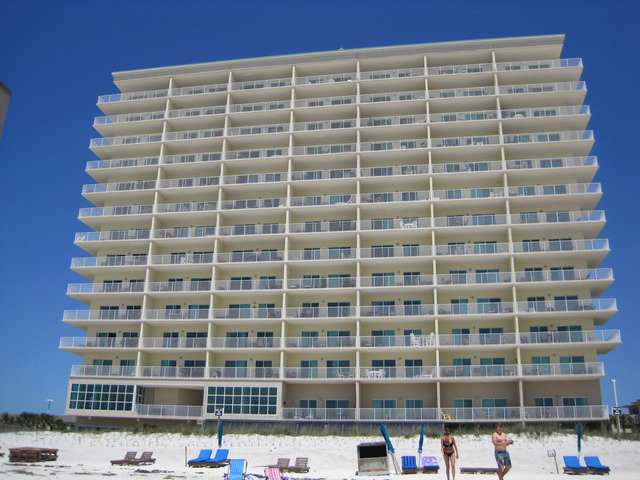 Arrival at Gulf Shores