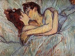"In Bed, The Kiss"