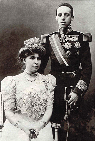 Boda de Alfonso XIII con Victoria Eugenia de Battenberg