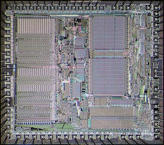 1979 Motorola 68000 Microprocessor
