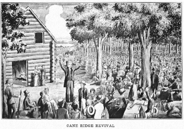 Massive Revival at Cane Ridge, Ky