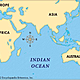 Showing a map of the indian ocean fig5 showing the geography of the meeting point of