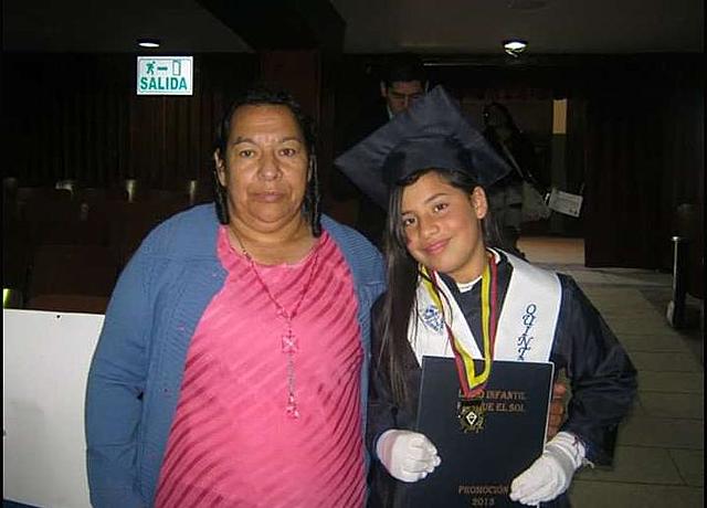 Me gradué de grado quinto