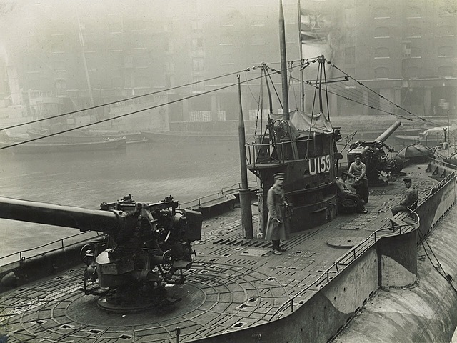 el U 29 hunde un portaavion britanico