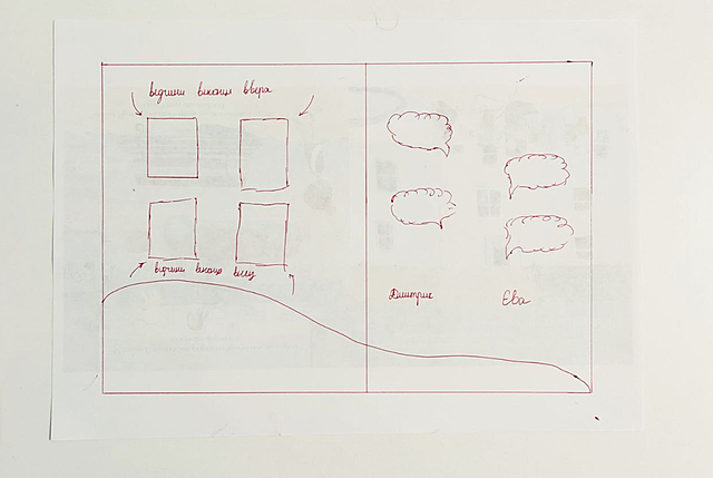 Створення ескізів розворотів