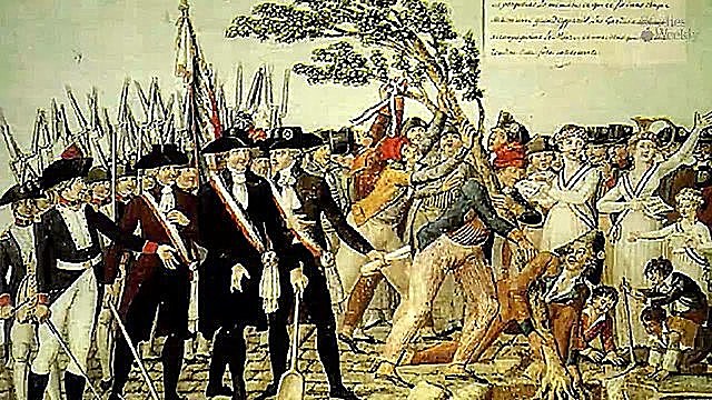 Enfrentamiento en Lexington entre el ejército británico y los insurgentes